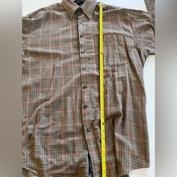 Scott Barber Brown Button Up Size L - Picture 3 of 6